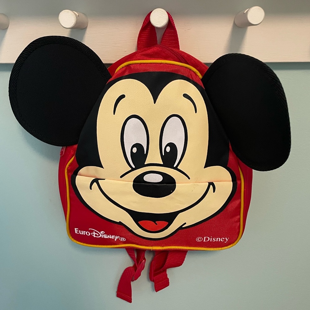 Euro Disney Mickey Mouse Backpack